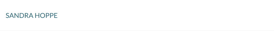 SANDRA HOPPE