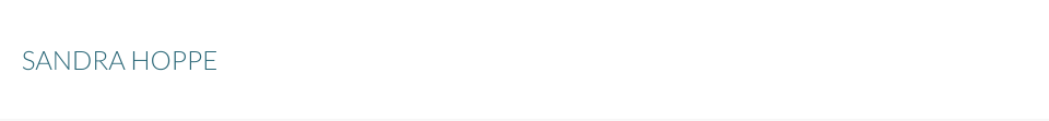 SANDRA HOPPE